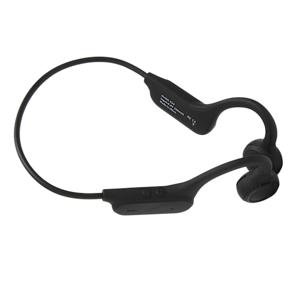Benledningshörlurar Bluetooth 5.3 Inbyggd mikrofon IP56 Vattentät Dammtät Öppna öron Trådlösa hörlurar för sport