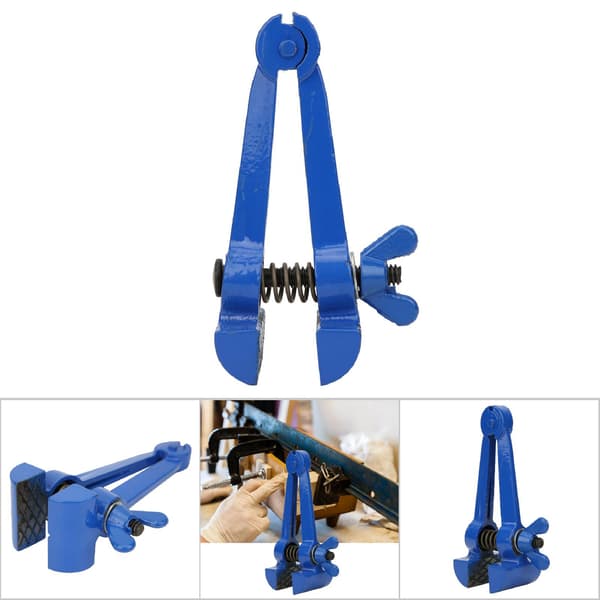 Mini Håndskruestik Stål Spray Blå MultiPurpose Lille Tang Hardware Værktøjstilbehør (50 mm)