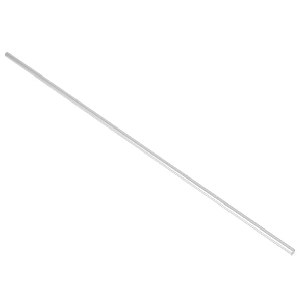 1 stk. lager stålsylinderskinne lineær aksel rett rund stang 6 mm diameter (400 mm)