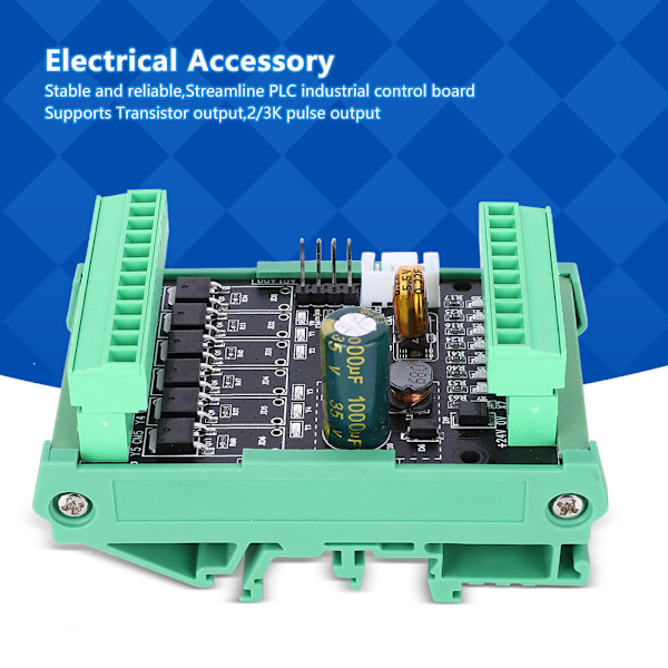 PLC industristyrkort Enkelt elektriskt tillbehör Programmerbar styrmodul FX2N-14MT WS2N-14MT s