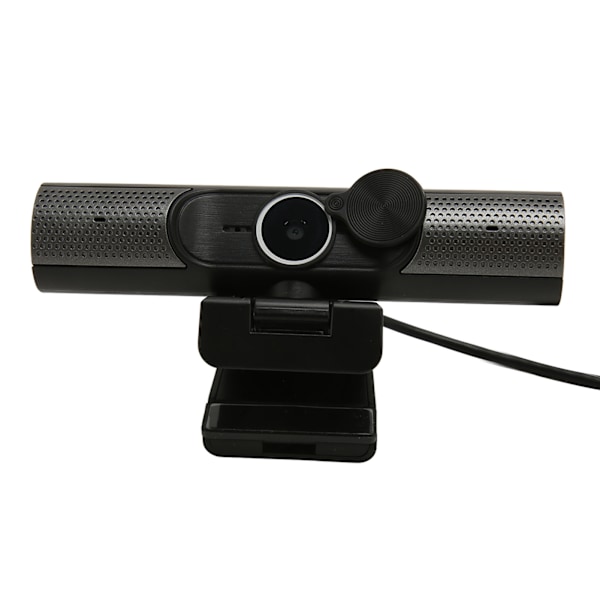USB-webbkamera 2K 30fps Autofokusering HiFi-högtalare Brusreducering Mic Plug and Play PC-kamera för stationär bärbar dator Videochatt