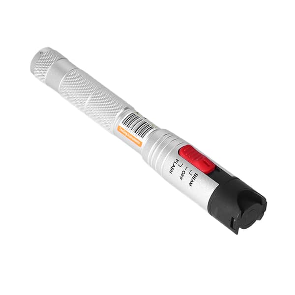 Optisk Kabeltester Detektor Visuell Feilfinner Rødt Lys Optisk Kabelfeilfinner Testpenn NF‑904‑20 (20mW)