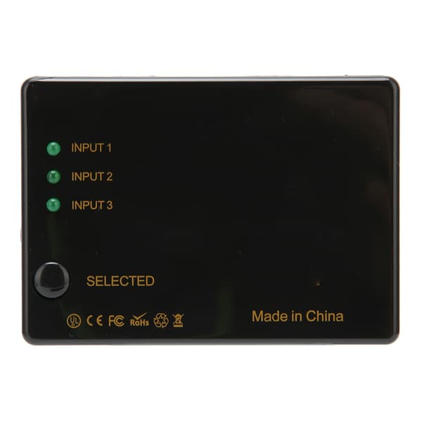 HD Multimedia Interface Switch HD Multimedia Interface 3 indgange 1 udgang Switch 4Kx2K med fjernbetjening