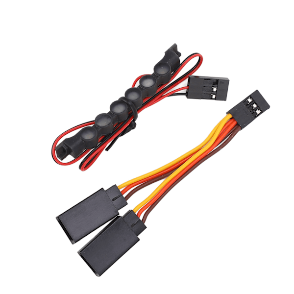 RC Taklampa 6 LED Bil Framlampa Bar Strålkastare för Traxxas 1/18 TRX4M Fjärrstyrd Bil Vit Ljus