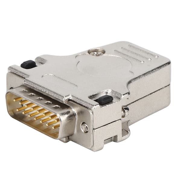 DB15P-180 D-SUB seriel stik metalskal 15-benet han-interface seriel adapter