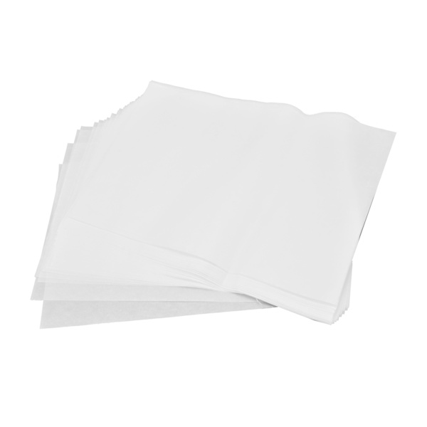 Bakning Silikonolja Papper Grill NonStick bakpapper för matlagning Stek Grillställ (Vit 20x30cm)