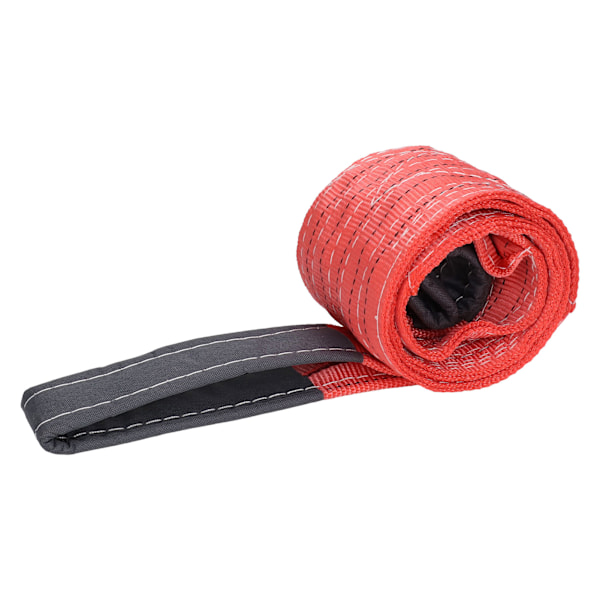 Lyftslingrem Röd Polyester Lastlyft Heavy Duty Endless Rund Sling Rigg Lyftrem 11023lb 6.56ft