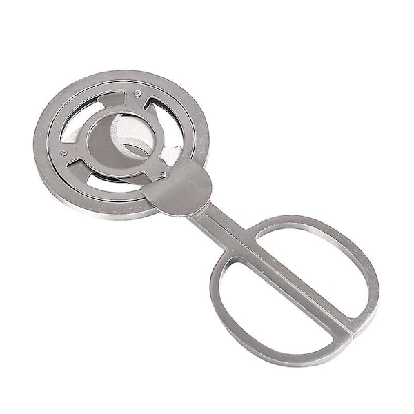 Stainless Steel Gold Cigar Cutter - No Paint Loss, Ergonomic Design, Lightweight