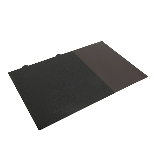 3D-skrivare PET PEI-byggplatta 377x370 mm Smidigt PET-frostad PEI dubbelsidig varmbäddsstålplatta för Ender 5 Plus stålplåt1,2 mm tjockleksmagnet