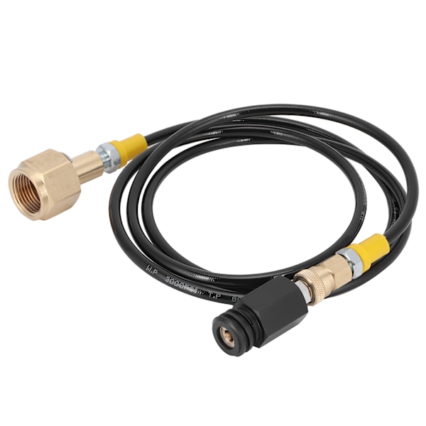 G5/8-14 CO2 Universal ekstern slange adapter 1,5 m Soda sort slange CO2-cylinderpåfyldningsadapter