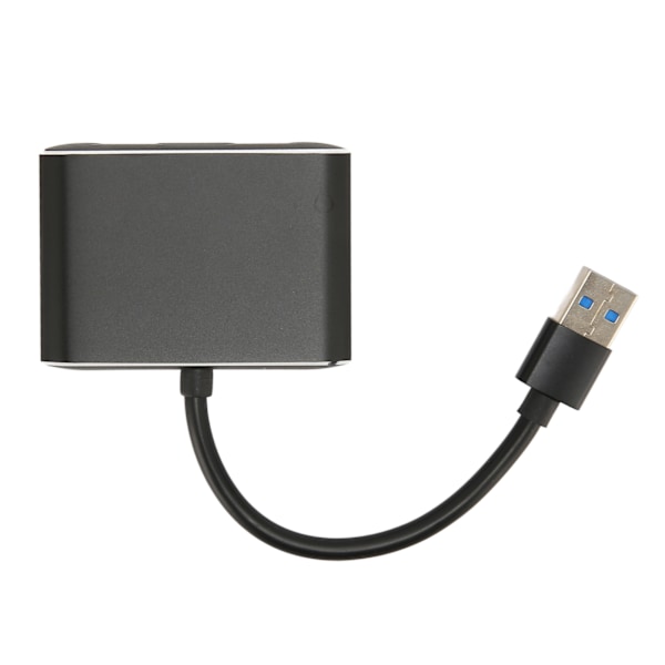 USB 3.0 till Dual HD Multimedia Interface Adapter 1920x1080P 5Gbps USB C Splitter 2 skärmar Utökad skärm för bärbar dator