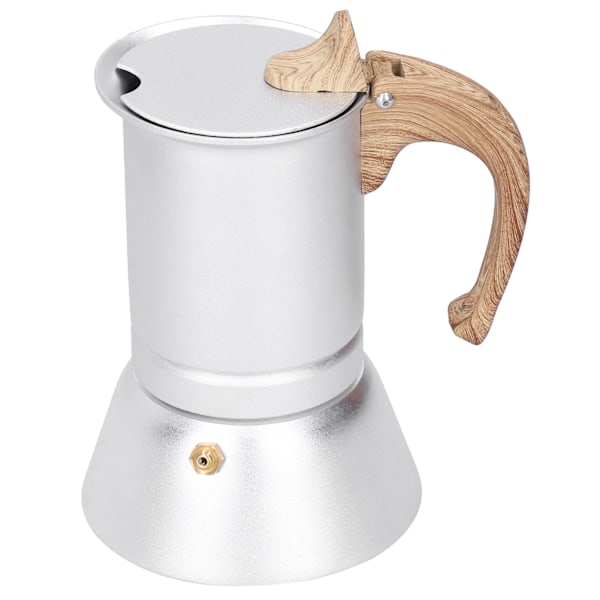 150 ml Kaffebrygger Moka Pot Kaffekande i Rustfrit Stål Induktionsplade Brug Hjemtilbehør