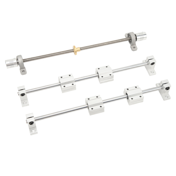 Linear Motion Rod Axel Styraxelstöd SC8UU glidblock KP08 Lagerkudde för 3D-skrivare gravyrmaskin 8 350