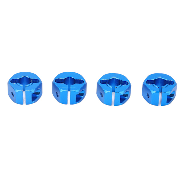 12 mm 7 mm aluminium metall hjulnav Drive Adapter för 1/10 fjärrkontroll Combiner Coupler Blå