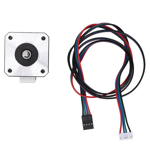 Nema 17 Steppermotor 2 Faser 1.8° DC 4.1V Motor Passer til Ekstruder