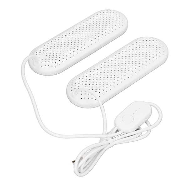 Hushålls-USB Skotorktumlare Studenthemssal Vuxna Deodoriserande Boot Skor Torktumlare med Timer Vit