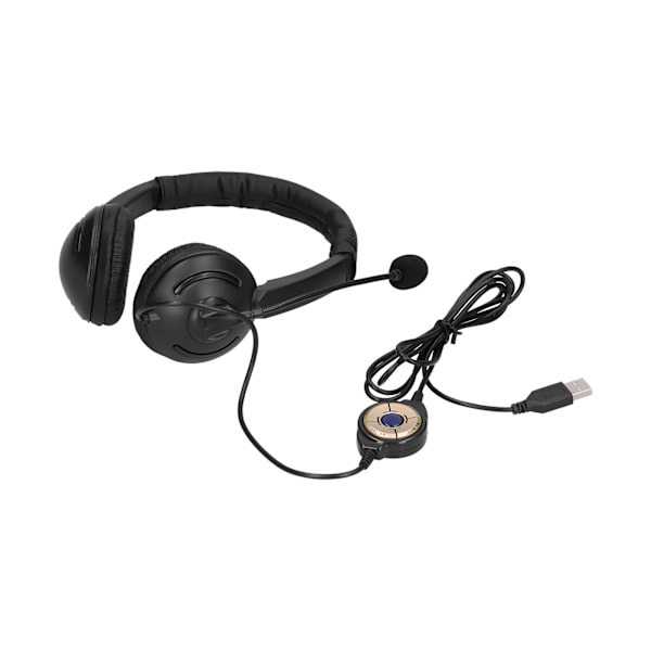 OY359 USB-telefonhodetelefoner Trådbindte digitale lydhodetelefoner med mikrofon for Call Center Business Webinar
