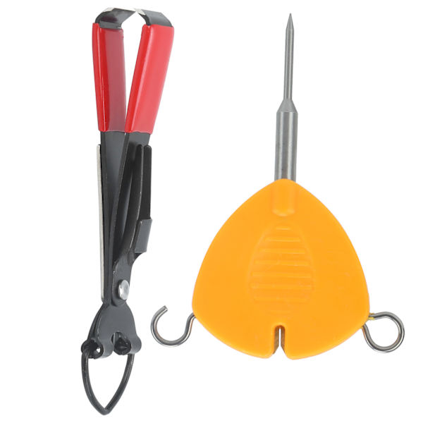 Multi Puller Verktyg Fiskelina Knotting Knotless Knot Tool med Nagelklippare fiskeredskap
