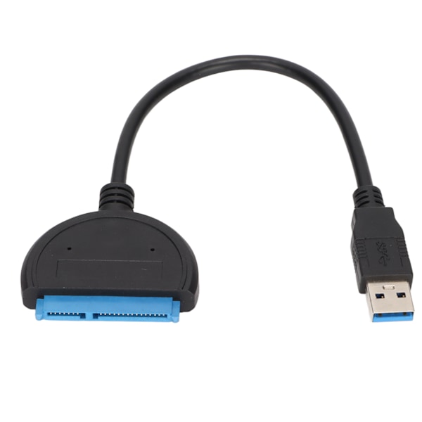 SATA-kabel SATA till USB 3.0 höghastighetsöverföring 25 cm hårddiskläsare för 2,5 tums hårddiskdataöverföring