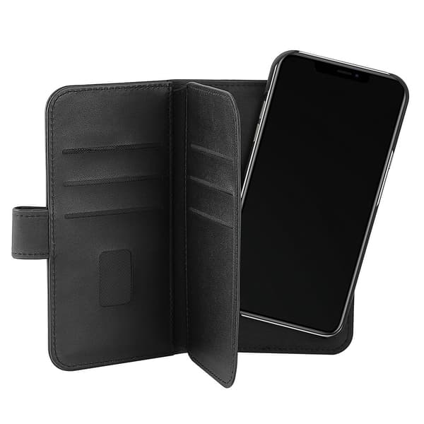 【NX】Kompatibel med iPhone 13 Pro 2i1 Magnet Cover / Etui Multi-rum Sort 170