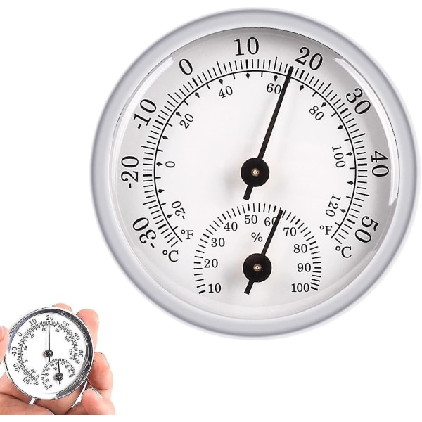 Termometer Hygrometer, Fuktighets- och Temperaturmätare, inomhustermometer och inomhushygrometer