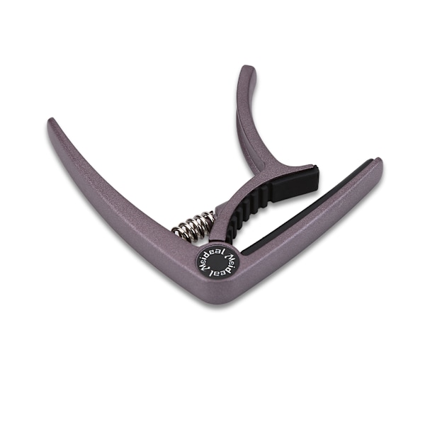Enhånds Quick Change Metall Gitar Capo Klemme for folkemusikk akustiske gitarer mørkebrun
