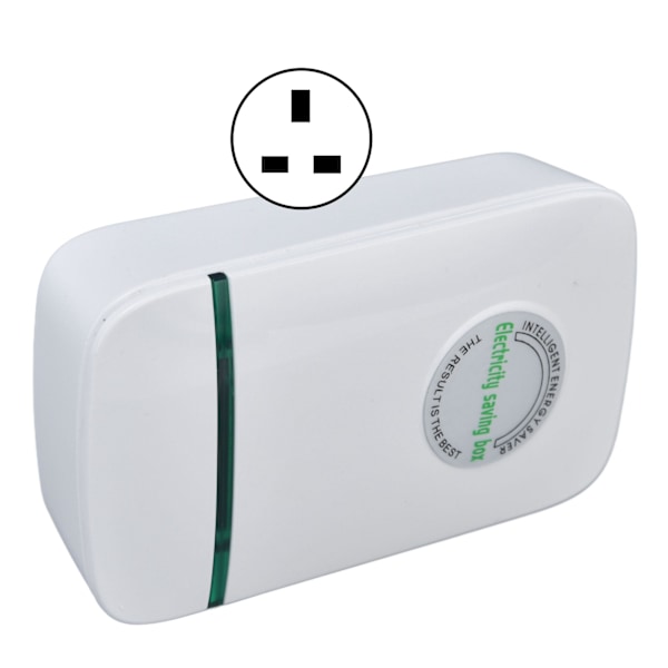 Elsparbox Spänning Strömstabilisering Energisparande Energisparare för elektriska apparater 90V till 250VUK-kontakt
