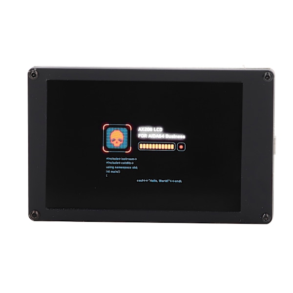3,5-tums IPS-skärm underskärm LCD-skärm med USB-strömkabelstöd för Raspberry Pi