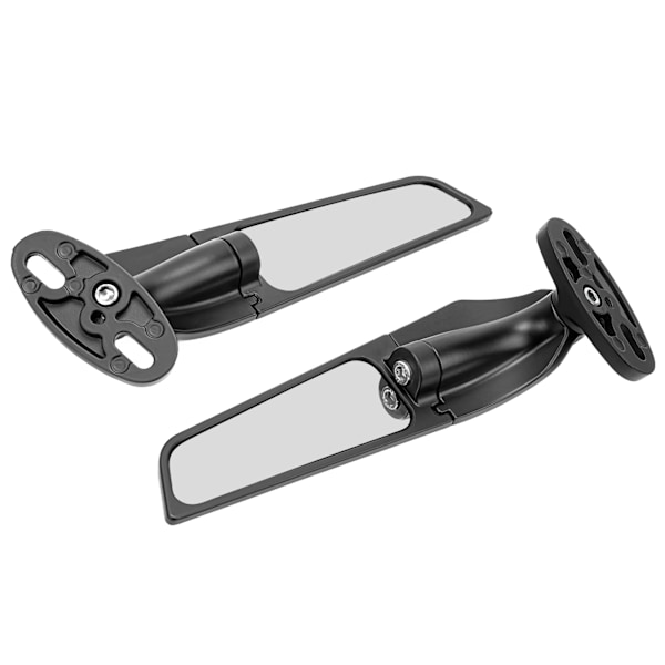 Motorsykkel bakspeil aluminium 360 graders rotasjon sidevind Justerbar speil for R15