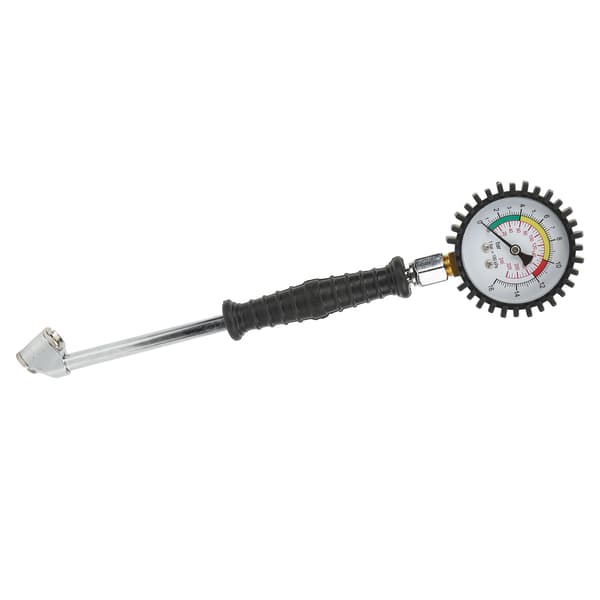 Däcktrycksmätare 0‑220 PSI Pointer Typ Handhållen Mekanisk Hög noggrannhet Universal Kompatibel med bilmotorcykelcykel