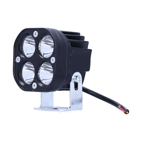 40W 4LED 3in Arbejdslys 4000LM Spot Lampe IP67 Vandtæt Universal til Bil Lastbiler Motorcykel Hvidt Lys 6000K