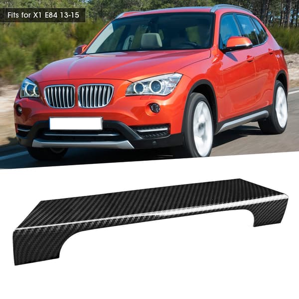 【NX】ABS dashborddeksel i karbonfiberstil passer til X1 E84 13-15