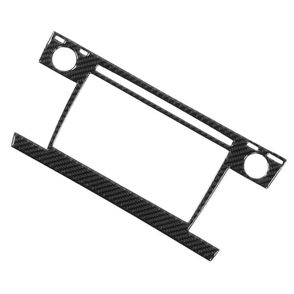 Dekorpanel i karbonfiber for navigasjonsdisplay, blank overflate, passer til Prius 2012‑2015