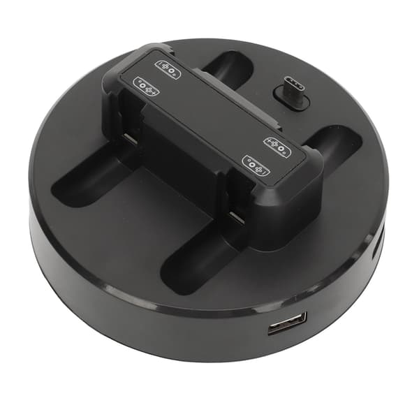 Controller Oplader Dockingstation Pladsbesparende Intelligent Beskyttelse Dobbelt Controller Opladningsstand