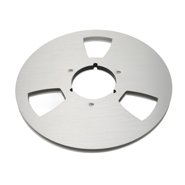 Tomt båndspolereplacement 10 tommer åpen spole opptakspole for Ampex Grand Master 456 lydspoler for 1/4 tommers bånd sølv