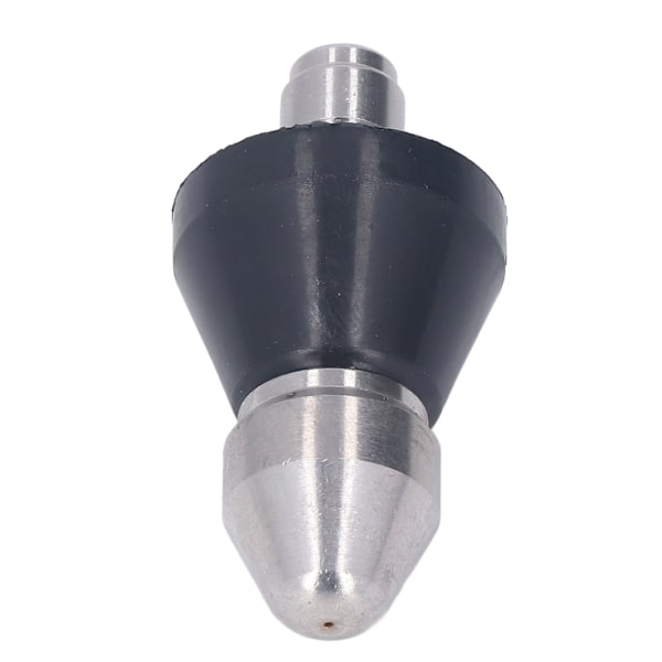 Højtryksrenser Turbo Dysespids Spids 5000PSI Mini Kompakt Turbo Dysespids i Rustfrit Stål til Udskiftning Midt Hoved Bag 6 Huller 1/4in NPT