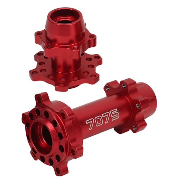 RC Motorsykkel Hjul Hex Nav Aluminium Foran Bak Hex Nav for LOSI 1/4 Promoto MX Elmotorsykkel Modifisering Oppgradering Rød