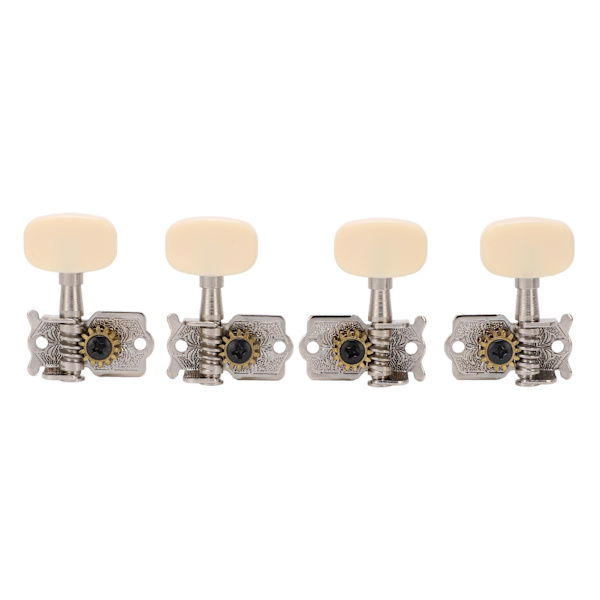 4 st Guitar String Tuning Peg 2 Hål 2 Vänster 2 Höger Tuner Key Machine Head Set Kit
