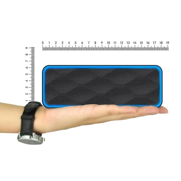 Bluetooth högtalare Bärbar trådlös utomhushögtalare (blå) Blue