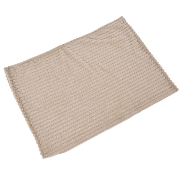 Flanell Slängfilt Plysch Fluffig Lätt Andas Fint utförande Snygg Enkel Mjuk filtKhaki