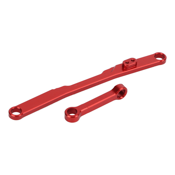 RC Ohjausvarsi Upea käsityö Kevyt ruostumaton Helppo asentaa RC korkea vetolinkki SCX24Red