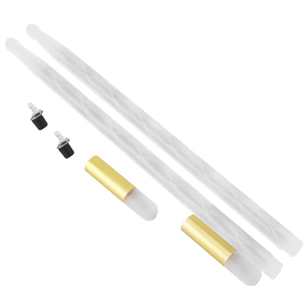 2 stk. trommestikker Glødende LED Light Up Motion Egnet Kompatibel med store nattebegivenheder Nat 5A