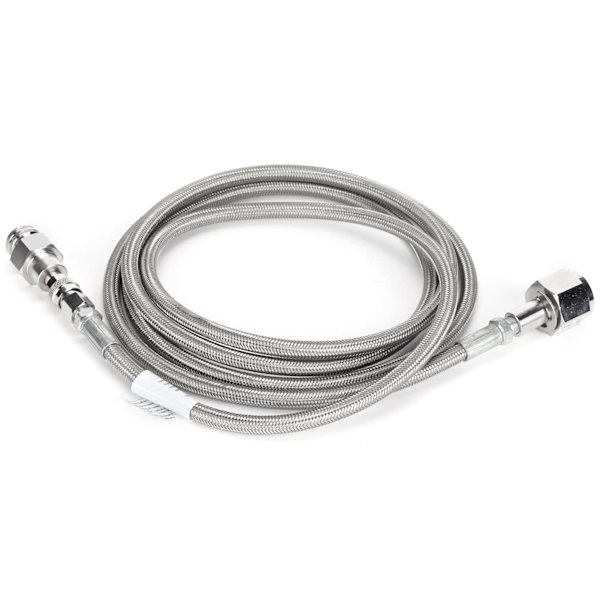 G5/8‑14 // TR21‑4 Ekstern sodavandslange CO2-tank Højtrykslangadapterkit Tilbehør 2,5 m