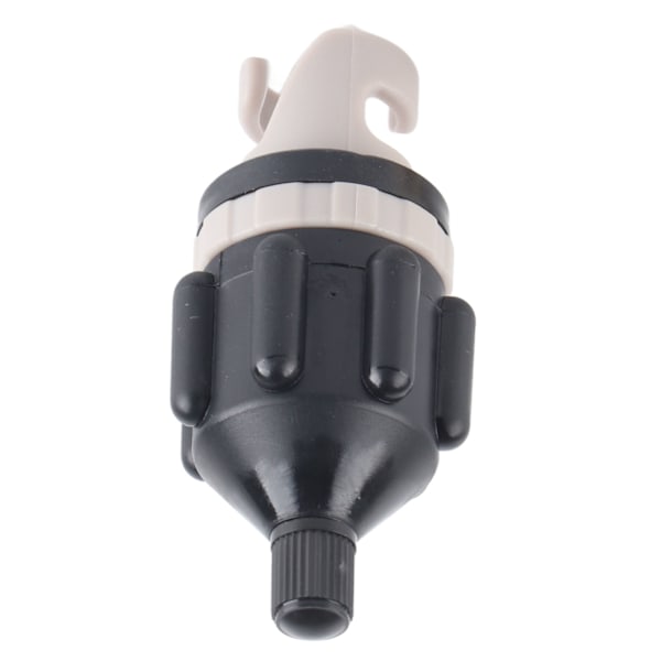 Paddleboard Pump Adapter Let at Blæse Op Lækagesikker Bærbar Luftpump Adapter til Paddleboards Gummibåde Sort