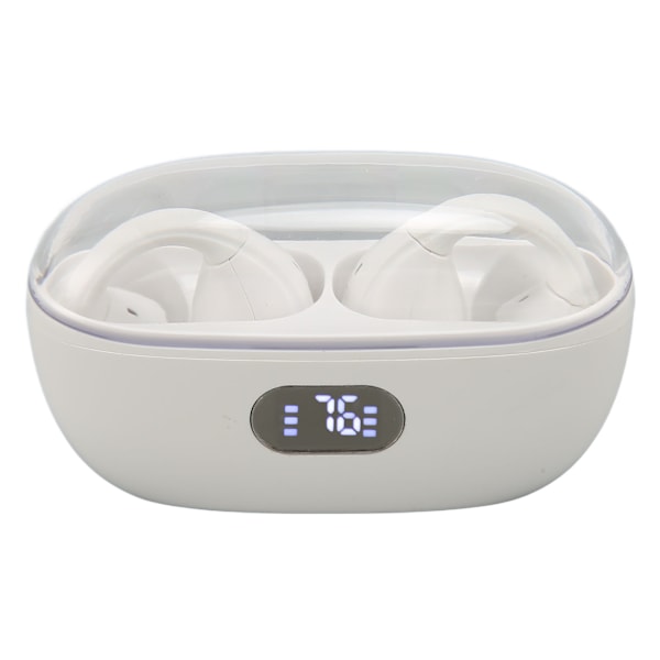 Clip On -kuulokkeet Bluetooth 5.3 IPX4 vedenkestävä luun johtaminen Melunvaimennus Langattomat avoimet kuulokkeet urheiluun ja matkustamiseen