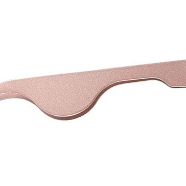 Ögonfransar i rostfritt stål Applikatorverktyg False Lash Applicering Böjda ögonfransar Hjälpklämma Brun