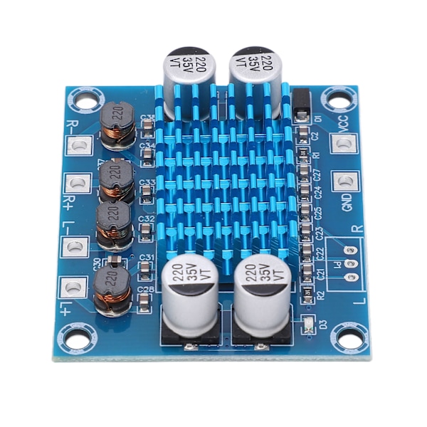 HD Digital Power Amplifier Board 12V 24V 30W Dual Channel Audio Amplification Module XHA232
