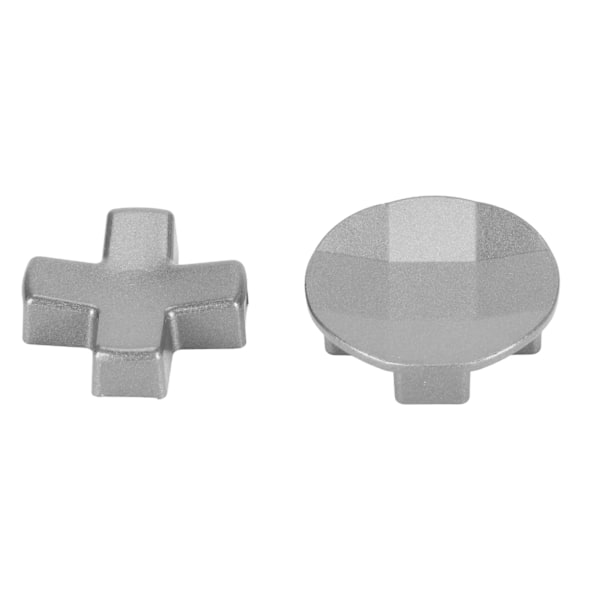 Handkontroll D-kuddar, byte av riktningsknapp metall facetterad standard D-pad för Xbox One Elite Series 2 Silver