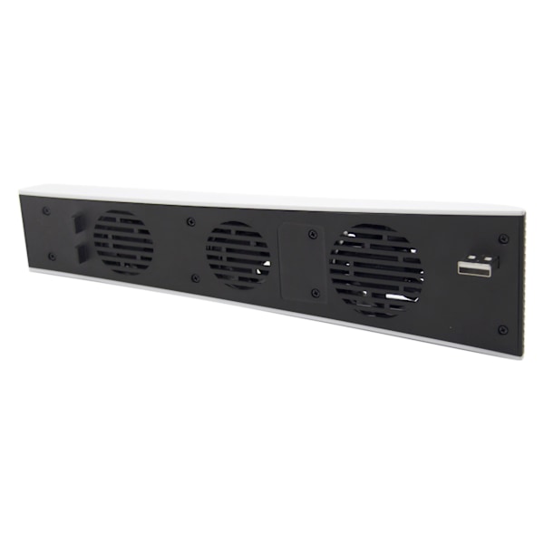 Kjølefan støyreduksjon Ekstern USB multifunksjonell temperaturkjøler vifte for PS5-konsoll
