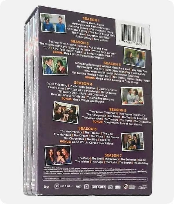 The Good Witch: Den komplette serie sæson 1-7 engelsk version (DVD, 16-Disc Box Set)